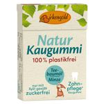 Market - Bacanie - Dulciuri - Dropsuri si guma de mestecat - Guma de mestecat naturala cu Tea Tree si menta, 28g, Birkengold - Infinity.ro
