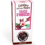 Market - Bacanie - Produse bio - Flori de hibiscus uz culinar bio, 80g, Aromandise - Infinity.ro