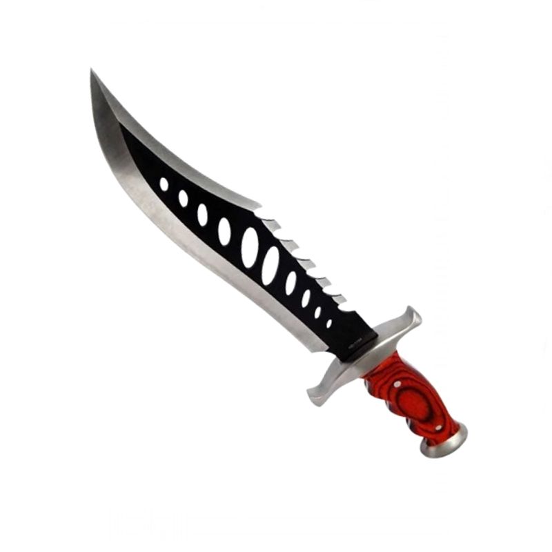 Sport si Outdoor - Camping - Cutite, bricege si accesorii - Cutite si bricege - Pachet doua cutite de vanatoare, Bowie, otel inoxidabil, 38 cm, teaca inclusa - Infinity.ro