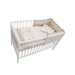 Casa si Gradina - Textile si covoare - Lenjerii de pat - Lenjerii copii - Lenjerie MyKids Teddy Hug Maro M1 4 Piese 140x70 - Infinity.ro