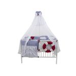 Casa si Gradina - Textile si covoare - Lenjerii de pat - Lenjerii copii - Lenjerie MyKids Ocean 9 Piese 120x60 cm - Infinity.ro