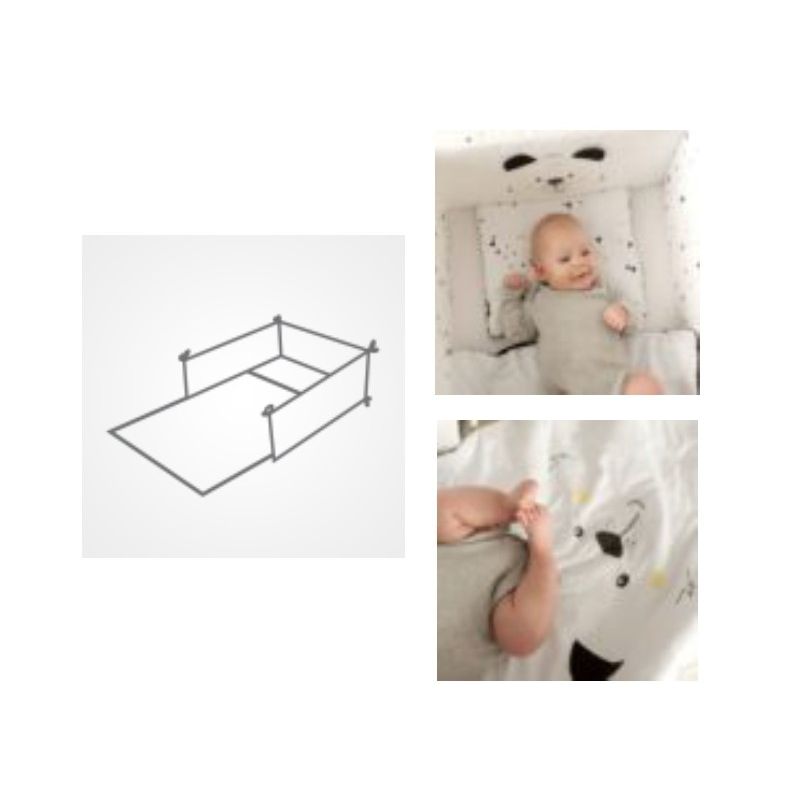 Casa si Gradina - Textile si covoare - Lenjerii de pat - Lenjerii copii - Lenjerie Pat 3 Piese KLUPS Funny Teddy Bear K084 - Infinity.ro