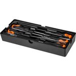 Casa si Gradina - Constructii - Scule de mana si unelte - Surubelnite - Set surubelnite lungi, late si cruce, sertar TIP A (385x150 mm) pentru dulap mobil, PH0-2, 4-6 mm, 250 mm, 5 buc, RICHMANN - Infinity.ro