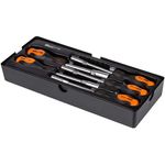 Casa si Gradina - Constructii - Scule de mana si unelte - Surubelnite - Set surubelnite cu cap tubular, sertar TIP A (385x150 mm) pentru dulap mobil, 6-13 mm, 5 buc, RICHMANN - Infinity.ro