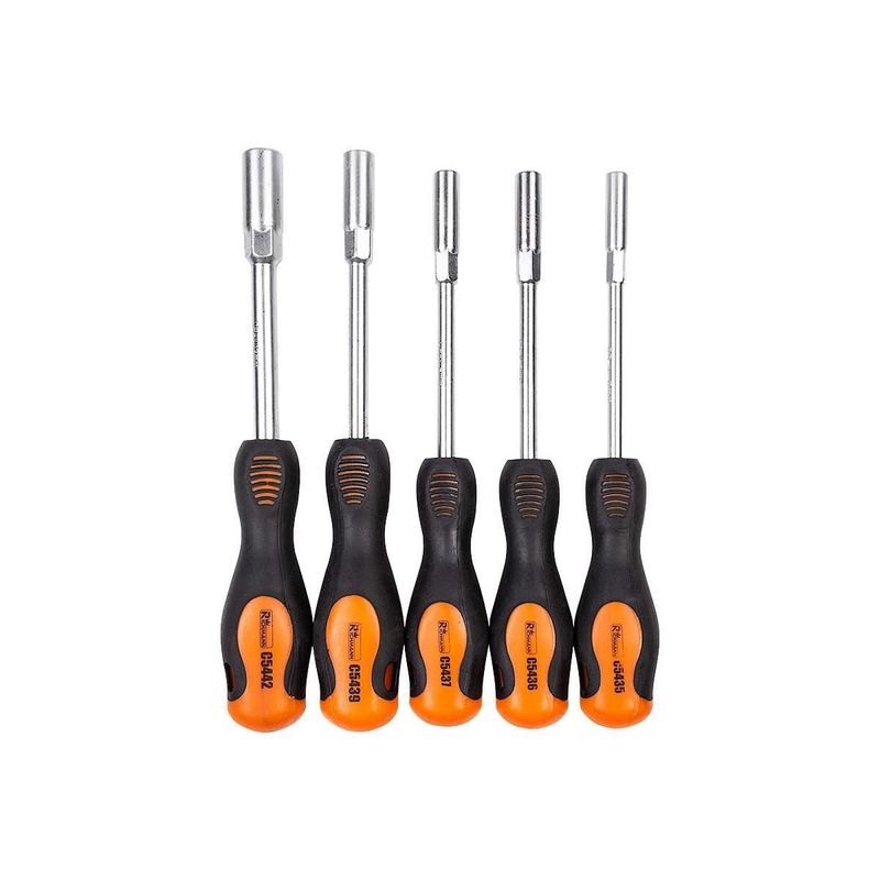 Casa si Gradina - Constructii - Scule de mana si unelte - Surubelnite - Set surubelnite cu cap tubular, sertar TIP A (385x150 mm) pentru dulap mobil, 6-13 mm, 5 buc, RICHMANN - Infinity.ro