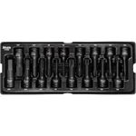 Casa si Gradina - Constructii - Scule de mana si unelte - Chei si truse chei - Set capete tubulare de impact TORX si IMBUS, sertar TIP A (385x150 mm) pentru dulap mobil, T30-T80, H5-H19, 1/2", 16 buc, RICHMA - Infinity.ro