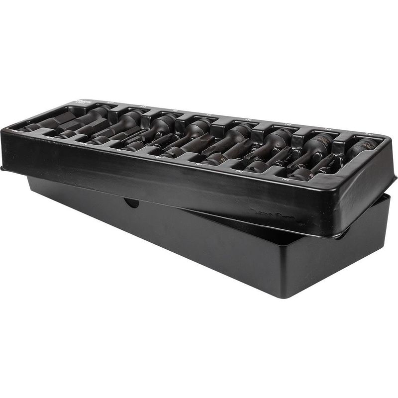 Casa si Gradina - Constructii - Scule de mana si unelte - Chei si truse chei - Set capete tubulare de impact TORX si IMBUS, sertar TIP A (385x150 mm) pentru dulap mobil, T30-T80, H5-H19, 1/2", 16 buc, RICHMA - Infinity.ro