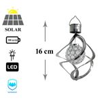 Casa si Gradina - Corpuri si surse de iluminat - Iluminat exterior - Lampi solare - Lampa solara pentru gradina, 1 LED multicolor, 16 cm, Acamar - Infinity.ro