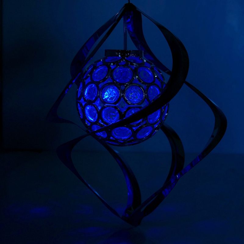 Casa si Gradina - Corpuri si surse de iluminat - Iluminat exterior - Lampi solare - Lampa solara pentru gradina, 1 LED multicolor, 16 cm, Acamar - Infinity.ro