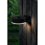 Casa si Gradina - Corpuri si surse de iluminat - Iluminat exterior - Lampi solare - Lampa solara de perete/gard, LED, set 2 buc, 14x12x5.5 cm - Infinity.ro