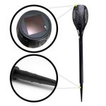 Casa si Gradina - Corpuri si surse de iluminat - Iluminat exterior - Lampi solare - Lampa solara pentru gradina, tip faclie, 12 LED, 10x88 cm - Infinity.ro