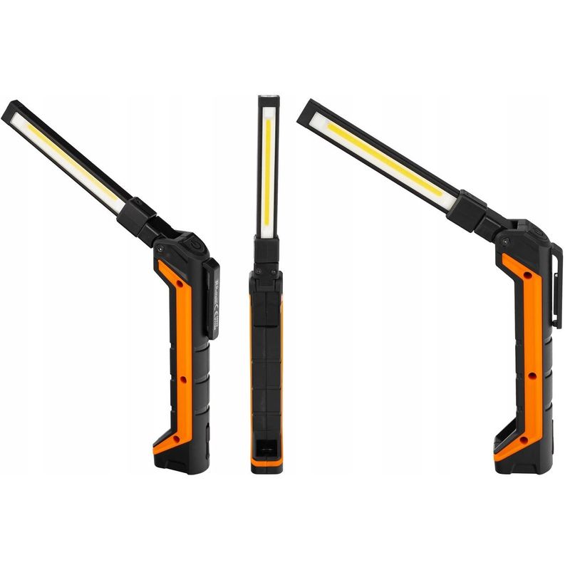 Casa si Gradina - Corpuri si surse de iluminat - Iluminat comercial si industrial - Proiectoare si lampi de lucru - Lampa/lanterna lucru 2 W + 1 W LED, cu magnet, 230V/5V USB, acumulator 800 mAh, RICHMANN EXCLUSIVE - Infinity.ro