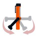 Casa si Gradina - Corpuri si surse de iluminat - Iluminat comercial si industrial - Proiectoare si lampi de lucru - Lanterna MINI de lucru, 145+60 lm LED, lampa portabila cu acumulator, 800 mAH, RICHMANN EXCLUSIVE - Infinity.ro