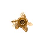 Casa si Gradina - Decoratiuni - Aromaterapie si lumanari - Suporturi lumanari - Suport pentru lumanare, din metal, Pip Studio, 21.5 cm, Gold, colectia Others - Infinity.ro