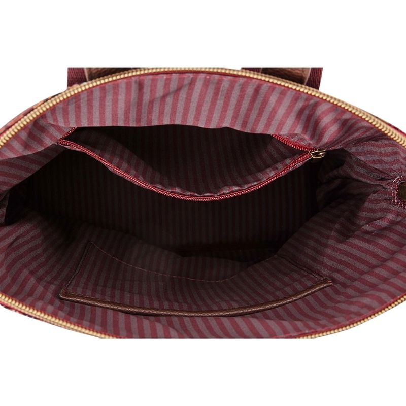 Fashion, accesorii si bijuterii - Femei - Accesorii femei - Genti si rucsacuri femei - Rucsac Finlee dama, Pip Studio, Red, 28x11x36 cm, colectia Tutti i Fiori - Infinity.ro