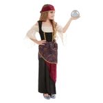 Jucarii, Copii si Bebe - Jucarii si jocuri - Jucarii de rol - Masti si costume copii - Costum ghicitoare Deluxe KidMania® pentru fete 4-6 ani 115-128 cm - Infinity.ro