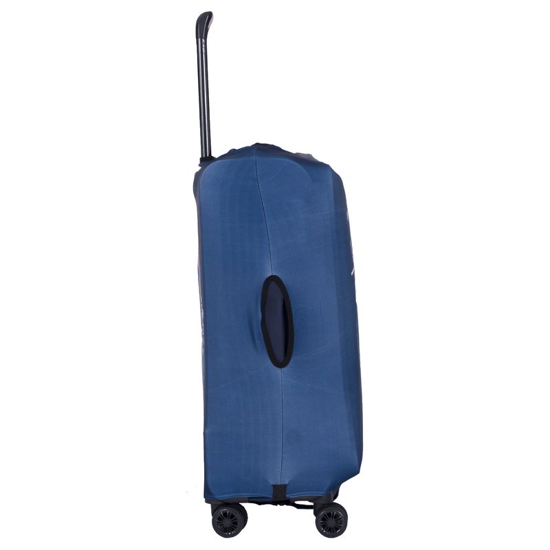 Sport si Outdoor - Articole de voiaj - Trolere - Husa pentru troler  marimea M, 24", model Travel, culoare Bleumarin MOAWAVE™ - Infinity.ro