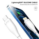 Laptop, Telefoane si Tablete - Telefoane mobile si accesorii - Accesorii Telefoane - Cabluri si adaptoare telefoane - Cablu de Date cu Mufe USB, Micro-USB 60W, 1m - Lito (LD03) - Alb - Infinity.ro