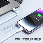 Laptop, Telefoane si Tablete - Telefoane mobile si accesorii - Accesorii Telefoane - Cabluri si adaptoare telefoane - Cablu de Date cu Mufe USB, Micro-USB 60W, 1m - Lito (LD03) - Alb - Infinity.ro