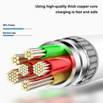 Laptop, Telefoane si Tablete - Telefoane mobile si accesorii - Accesorii Telefoane - Cabluri si adaptoare telefoane - Cablu de Date cu Mufe USB, Micro-USB 60W, 1m - Lito (LD03) - Alb - Infinity.ro