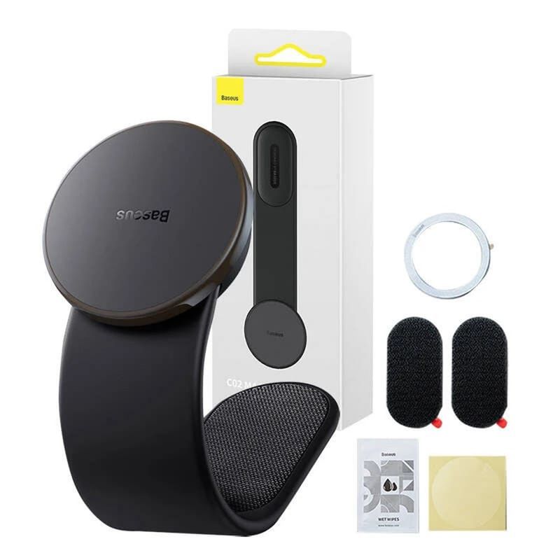 Laptop, Telefoane si Tablete - Telefoane mobile si accesorii - Accesorii Telefoane - Suport si docking telefoane - Suport de Bord pentru Masina - Baseus C02 (SUCC000201) - Negru - Infinity.ro