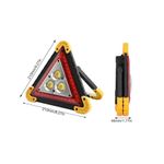 Auto si Moto - Electrice auto - Iluminare si semnalizare - Becuri auto - Triunghi Auto de Avertizare LED HUOVA® cu 4 Moduri de Iluminare – cu acumulatori - Infinity.ro