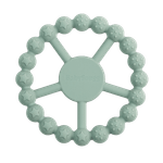 Jucarii, Copii si Bebe - Jucarii si jocuri - Jucarii bebelusi - Jucarii pentru dentitie - Jucarie Dentitie Silicon, Inel Verde Menta - Infinity.ro