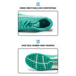 Sport si Outdoor - Echipament Sportiv - Incaltaminte sport - Pantofi sport - Ghete de fotbal copii, MBrands, 7.7  pentru teren sintetic, verde 37 - Infinity.ro