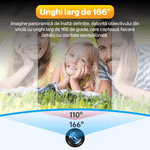 Laptop, Telefoane si Tablete - Wearables si gadgeturi - Gadgeturi - Dispozitive spionaj - Ceas spion cu camera ascunsa 4K, TC100, WIFI, unghi de 166°, vedere nocturna, detectarea miscarii, autonomie 4 ore - Infinity.ro