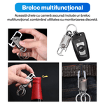 Laptop, Telefoane si Tablete - Wearables si gadgeturi - Gadgeturi - Dispozitive spionaj - Cheie auto spion cu camera ascunsa si breloc, K800, 4K, unghi de vizualizare 75°, baterie 900 mAh, autonomie 2 ore - Infinity.ro