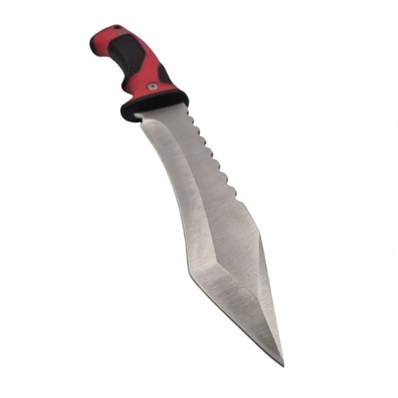 Sport si Outdoor - Camping - Cutite, bricege si accesorii - Cutite si bricege - Cutit tactic de vanatoare, Snake Eye Red, 30 cm, teaca inclusa - Infinity.ro