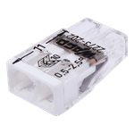 Casa si Gradina - Electrice - Tablouri electrice si accesorii - Conector compact de imbinare, 2 fire, max. 2.5 mm² (100 buc.) - WAGO 2273-202 - Infinity.ro