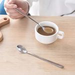 Casa si Gradina - Bucatarie si vesela - Vesela si tacamuri - Tacamuri si seturi - Set 6 lingurite pentru deserturi, cafea si inghetata, 19 cm, argintiu - Infinity.ro