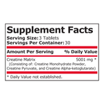 Ingrijire personala si Cosmetice - Sanatate si wellness - Nutritie sportiva - Creatina - Creatine Matrix - 1667mg 90 Tablete, 3 tipuri de Creatina, Pure Nutrition USA - Infinity.ro