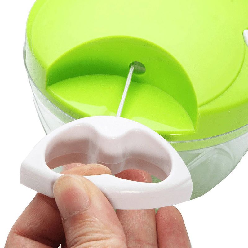 Casa si Gradina - Bucatarie si vesela - Ustensile bucatarie - Feliatoare si taietoare manuale - Tocator Manual MRG MJD102, Lame Otel, Pentru legume si fructe, Verde - Infinity.ro