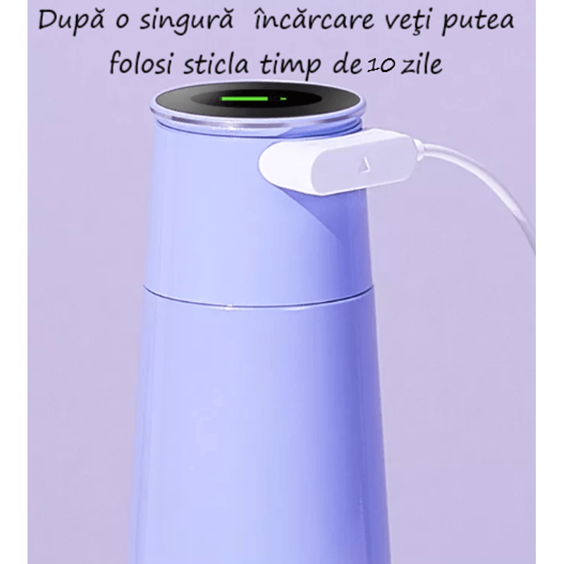 Casa si Gradina - Bucatarie si vesela - Accesorii bar - Termosuri si Cani termos - Termos inteligent cu ecran personalizabil LCD, comutare tactila, afisaj temperatura si timp - Infinity.ro