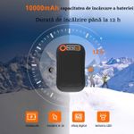 Laptop, Telefoane si Tablete - Telefoane mobile si accesorii - Accesorii Telefoane - Baterii externe - Incalzitor de maini cu powerbank, 10000mAh, 3 trepte de caldura, incarcare rapida a telefonului, negru - Infinity.ro