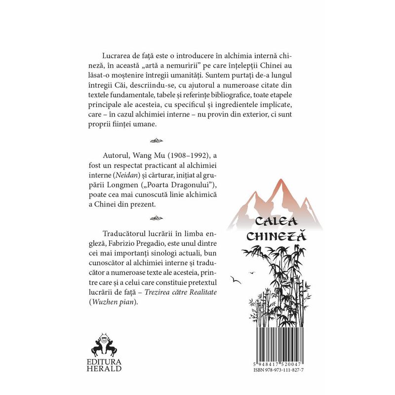 Carti si Birotica - Carti - Dezvoltare personala - Fundamentele Alchimiei Interne - Practica daoista Neidan - Infinity.ro