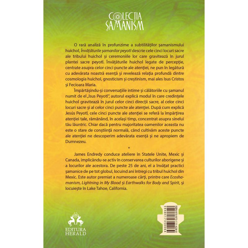 Carti si Birotica - Carti - Dezvoltare personala - Invataturile samanilor Peyotl - Cele cinci puncte ale atentiei - Infinity.ro