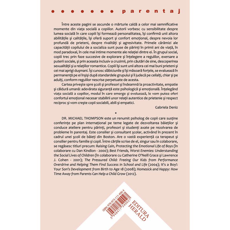 Carti si Birotica - Carti - Parenting - Prieteni buni, dusmani aprigi - Infinity.ro