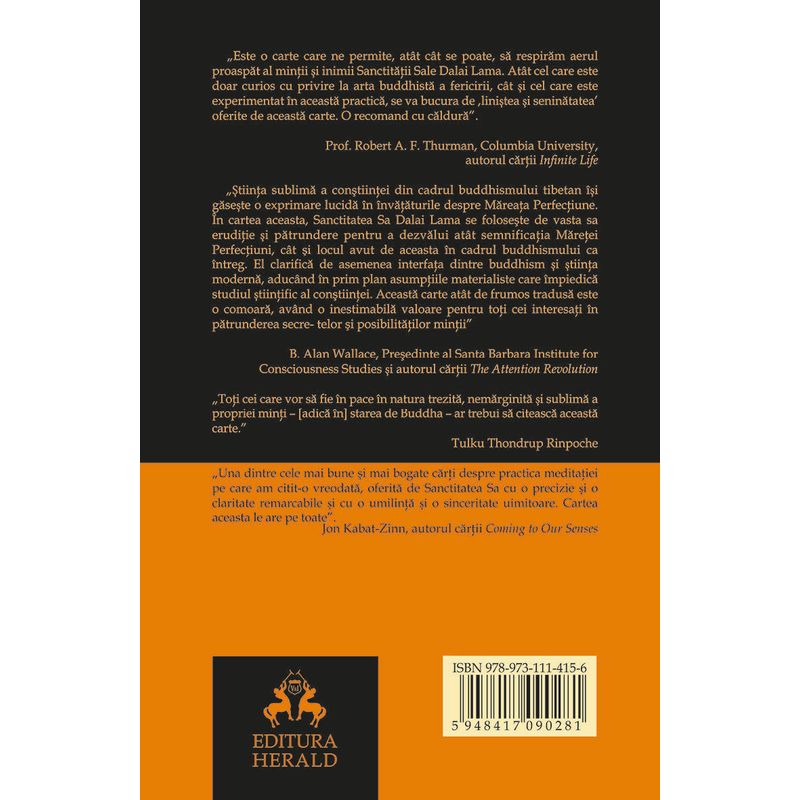 Carti si Birotica - Carti - Religie - Mintea linistita si senina - Infinity.ro