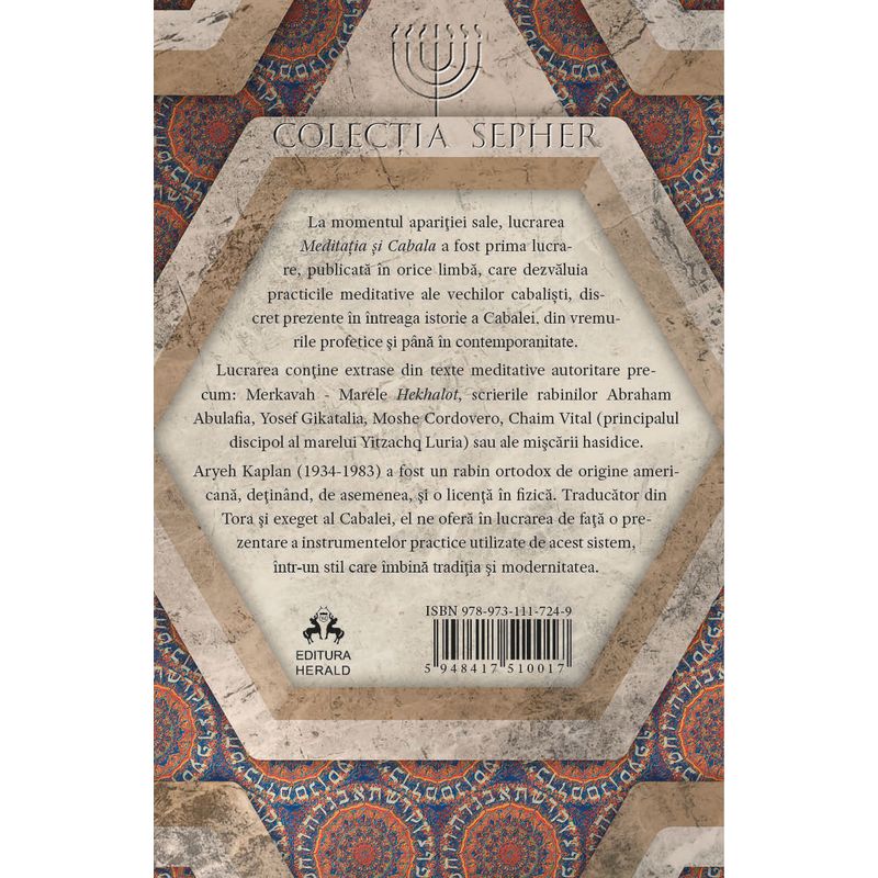 Carti si Birotica - Carti - Religie - Meditatia si Cabala - Infinity.ro