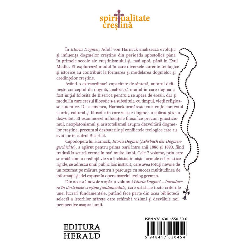 Carti si Birotica - Carti - Religie - Istoria Dogmei - Introducere in doctrinele crestine fundamentale - Infinity.ro