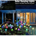 Casa si Gradina - Corpuri si surse de iluminat - Iluminat exterior - Lampi solare - Set 2 lampi solare de gradina tip Bulbi - Infinity.ro