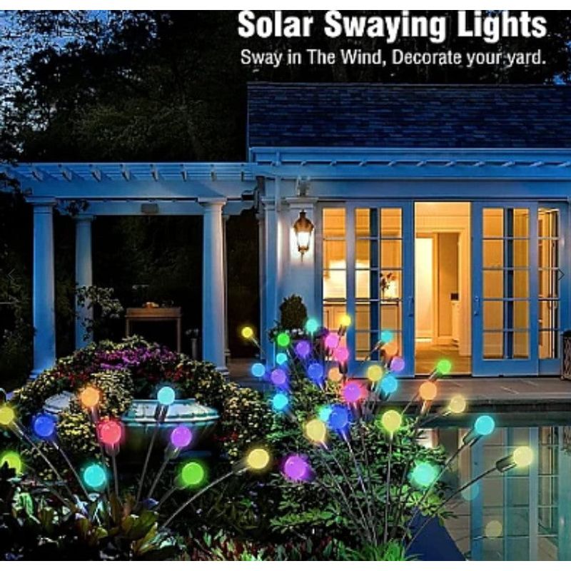 Casa si Gradina - Corpuri si surse de iluminat - Iluminat exterior - Lampi solare - Set 2 lampi solare de gradina tip Bulbi - Infinity.ro