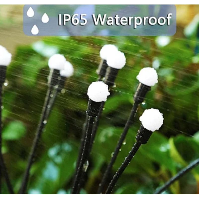 Casa si Gradina - Corpuri si surse de iluminat - Iluminat exterior - Lampi solare - Set 2 lampi solare de gradina tip Bulbi - Infinity.ro