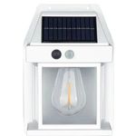 Casa si Gradina - Corpuri si surse de iluminat - Veioze si lampi - Lampadare - Lampa solara de perete LED cu senzor de miscare fara fir 3W Coba, lumina decorativa - Infinity.ro