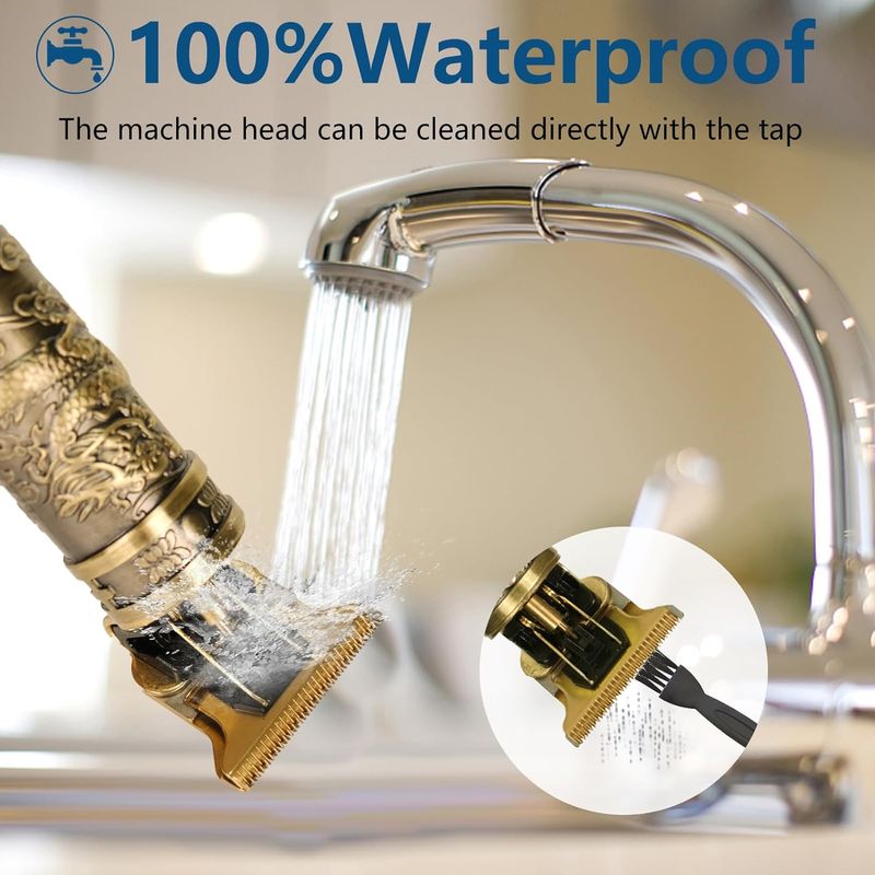 Ingrijire personala si Cosmetice - Aparate & accesorii ingrijire personala - Aparate de ras si tuns - Aparate de tuns - Mini aparat de tuns YM-003, pentru conturat sau desenat, portabil, fara fir, cu incarcare USB - Infinity.ro