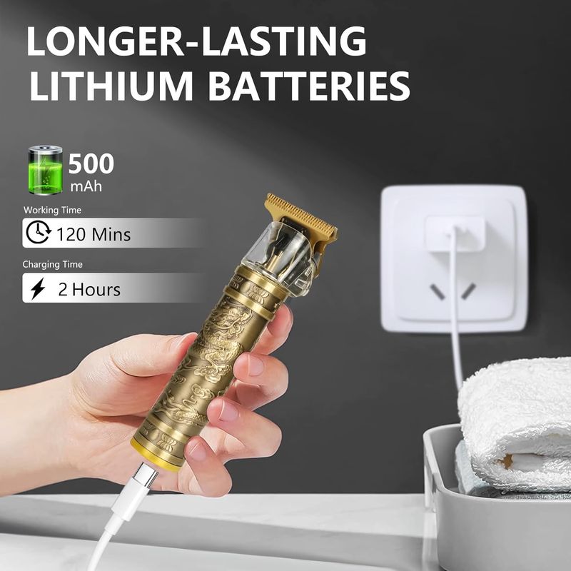 Ingrijire personala si Cosmetice - Aparate & accesorii ingrijire personala - Aparate de ras si tuns - Aparate de tuns - Mini aparat de tuns YM-003, pentru conturat sau desenat, portabil, fara fir, cu incarcare USB - Infinity.ro