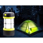 Casa si Gradina - Corpuri si surse de iluminat - Iluminat exterior - Lanterne - Felinar solar - Lanterna LED pentru camping, drumetii, hiking - Negru/Galben - Infinity.ro